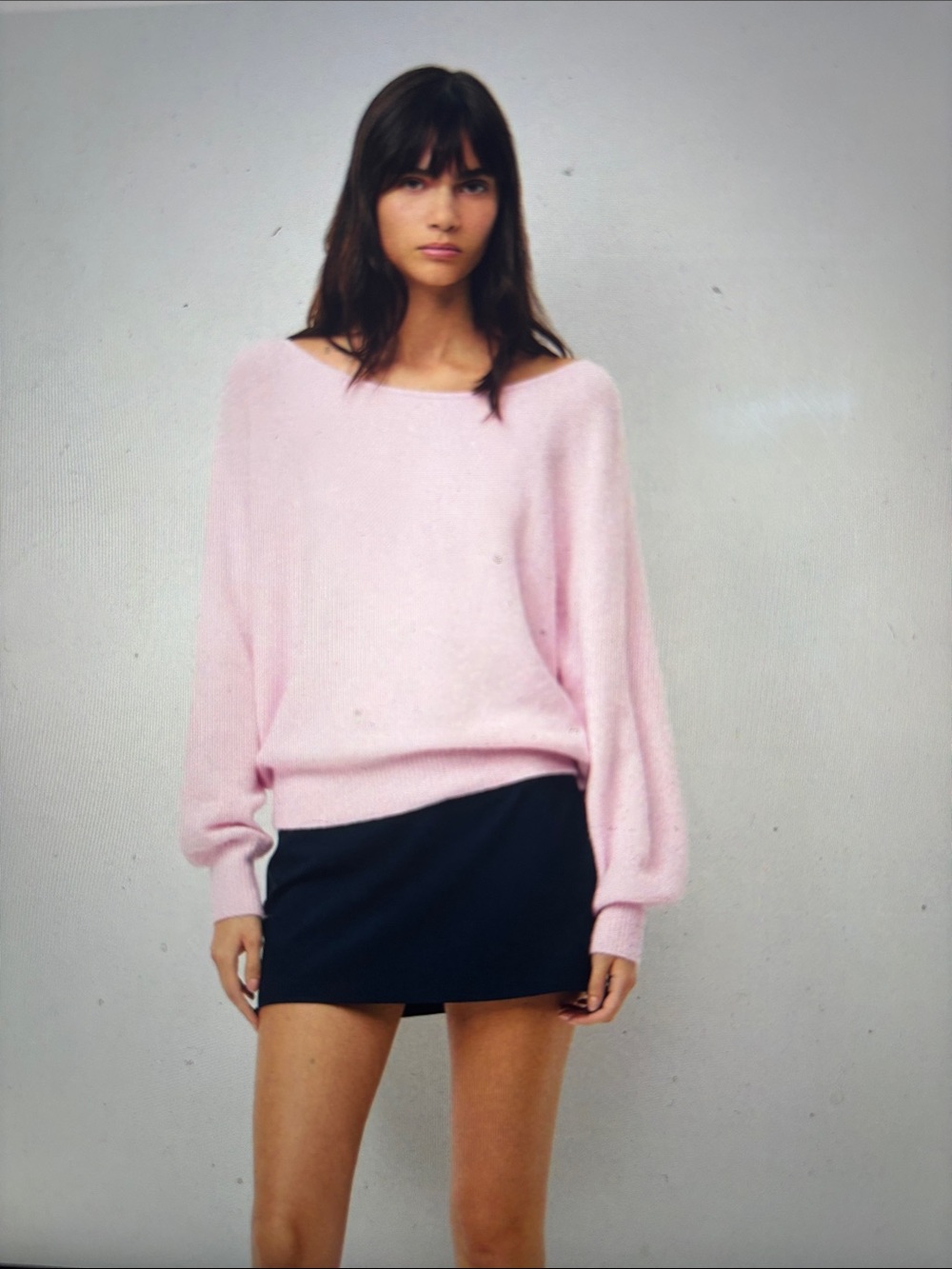Wilfred Softspoke Rhoda Sweater - Dusty Pink